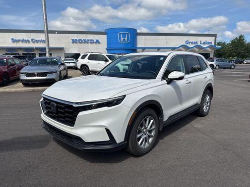 Platinum White Pearl 2026 Honda CR-V EX AWD