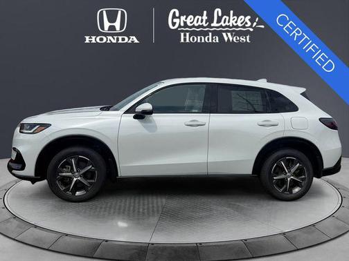 Platinum White Pearl 2024 Honda HR-V EX-L