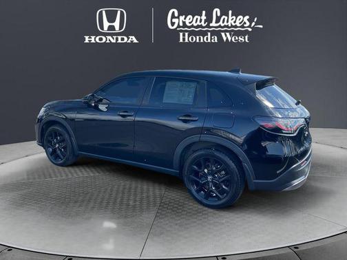 Crystal Black Pearl 2024 Honda HR-V 2WD Sport