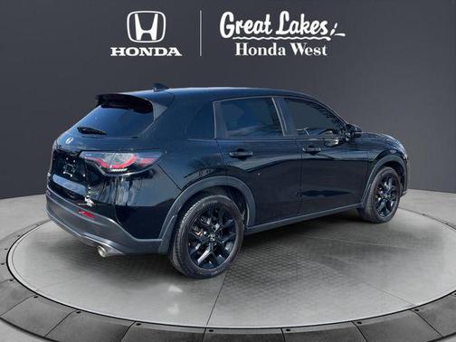 Crystal Black Pearl 2024 Honda HR-V 2WD Sport