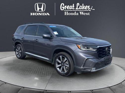 Modern Steel Metallic 2025 Honda Pilot Touring 8-Passenger