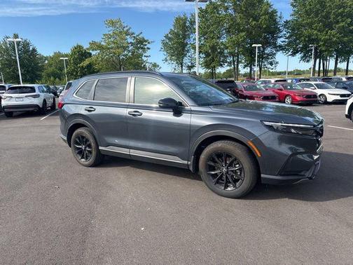 Meteorite Gray Metallic 2024 Honda CR-V Hybrid Sport AWD