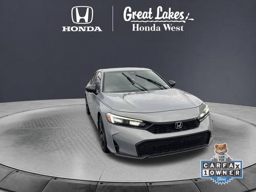 Urban Gray Pearl 2025 Honda Civic Sport