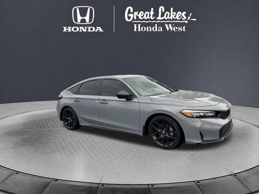 Urban Gray Pearl 2025 Honda Civic Sport