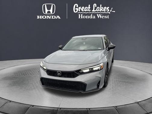Urban Gray Pearl 2025 Honda Civic Sport