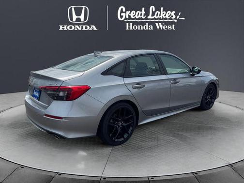 Lunar Silver Metallic 2024 Honda Civic Sport