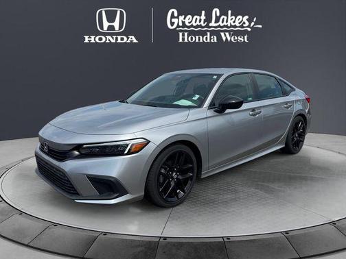 Lunar Silver Metallic 2024 Honda Civic Sport