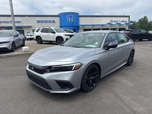 Lunar Silver Metallic 2024 Honda Civic Sport