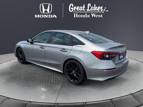 Lunar Silver Metallic 2024 Honda Civic Sport