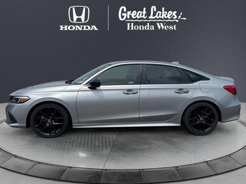 Lunar Silver Metallic 2024 Honda Civic Sport