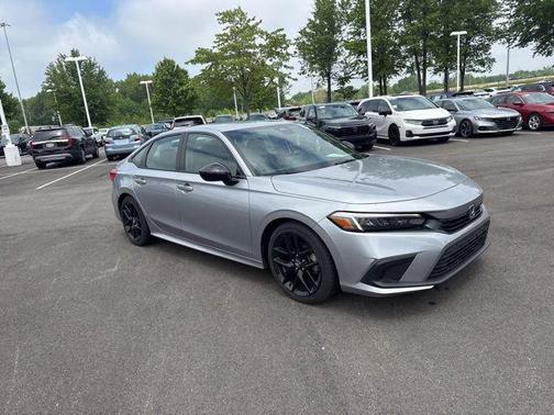 Lunar Silver Metallic 2024 Honda Civic Sport