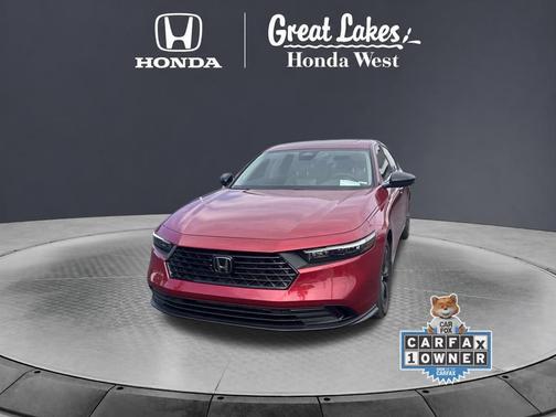 Radiant Red Metallic 2025 Honda Accord SE