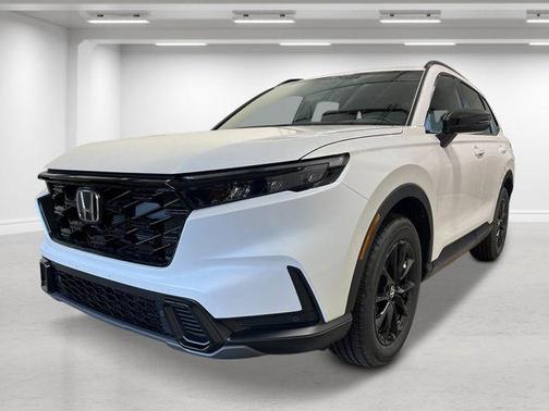 Platinum White Pearl 2026 Honda CR-V Hybrid Sport-L AWD