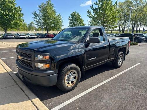 Black 2014 Chevrolet Silverado 1500 Work Truck 1WT