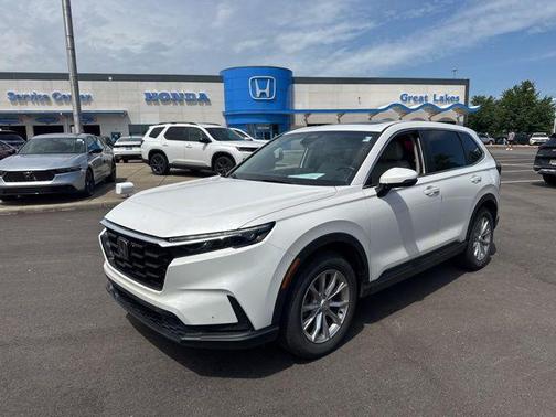 Platinum White Pearl 2023 Honda CR-V EX-L