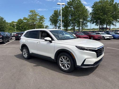 Platinum White Pearl 2023 Honda CR-V EX-L