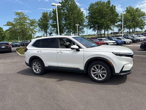 Platinum White Pearl 2023 Honda CR-V EX-L