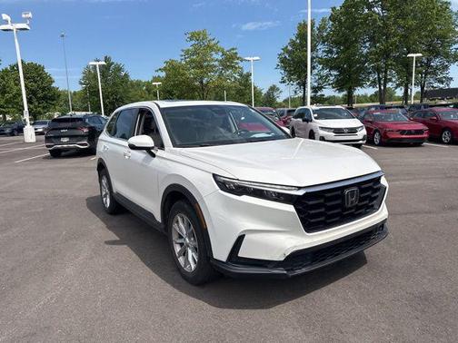 Platinum White Pearl 2023 Honda CR-V EX-L