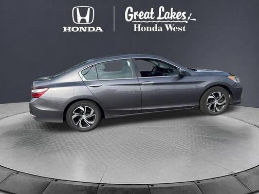 Modern Steel Metallic 2017 Honda Accord LX