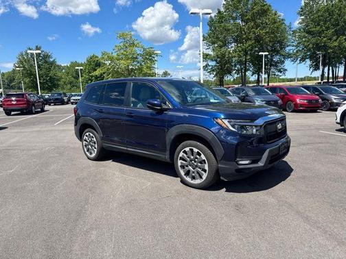 Obsidian Blue Pearl 2024 Honda Passport AWD EX-L