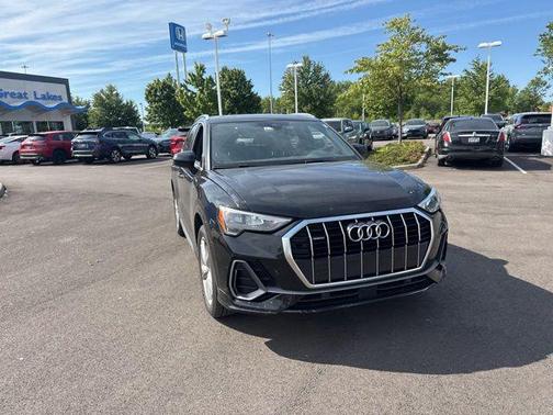 Black Metallic 2021 Audi Q3 45 S line Premium