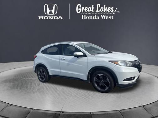 White Orchid Pearl 2018 Honda HR-V EX-L w/Navigation