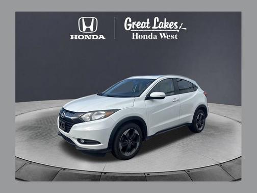 White Orchid Pearl 2018 Honda HR-V EX-L w/Navigation