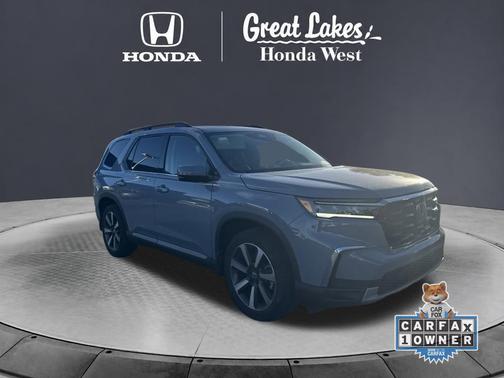 Sonic Gray Pearl 2025 Honda Pilot Touring 8-Passenger