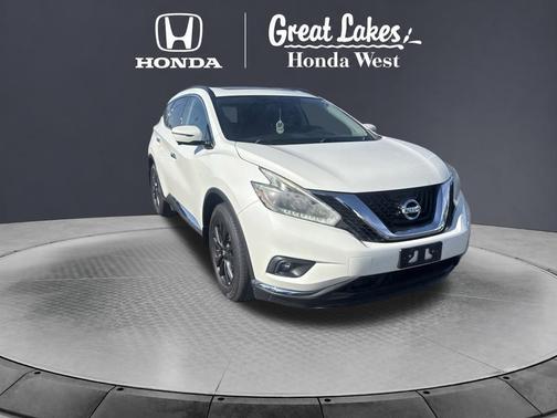 Pearl White 2018 Nissan Murano SV