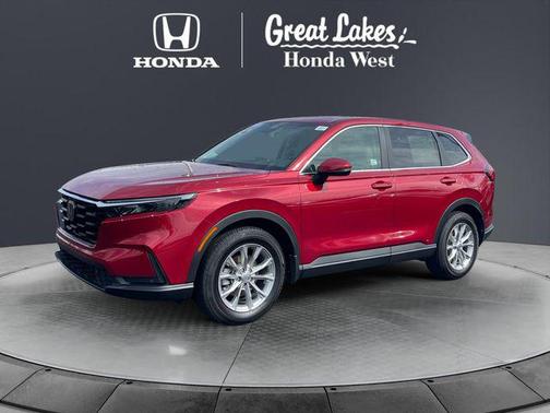 Radiant Red Metallic 2025 Honda CR-V EX-L AWD