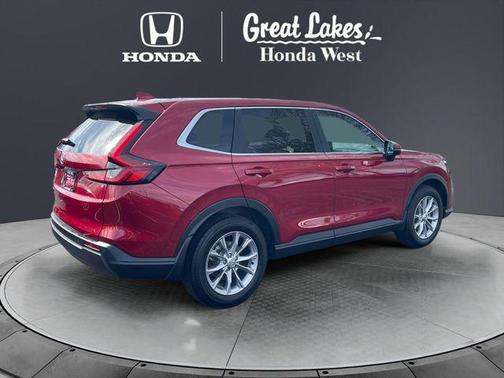 Radiant Red Metallic 2025 Honda CR-V EX-L AWD