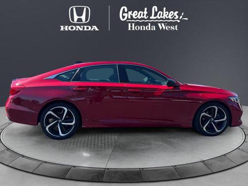 Radiant Red Metallic 2021 Honda Accord Sport 1.5T