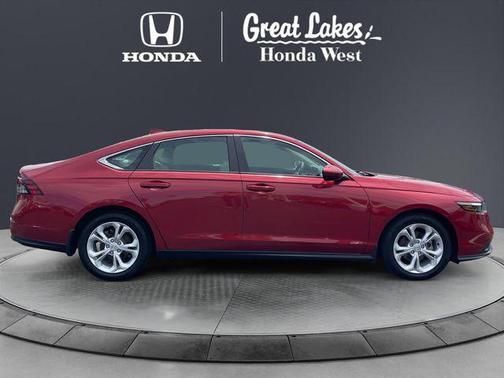 Radiant Red Metallic 2024 Honda Accord LX 1.5T