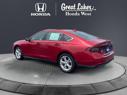Radiant Red Metallic 2024 Honda Accord LX 1.5T