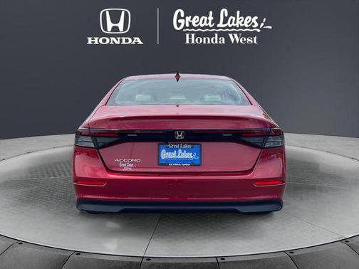 Radiant Red Metallic 2024 Honda Accord LX 1.5T