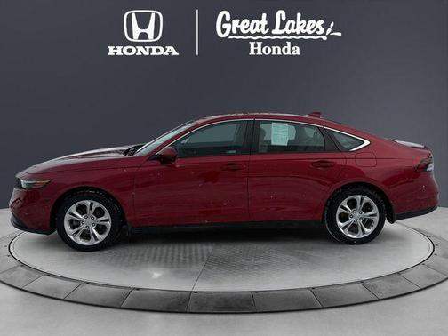 Radiant Red Metallic 2024 Honda Accord LX 1.5T
