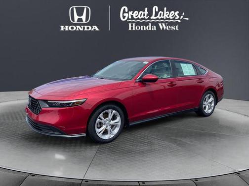 Radiant Red Metallic 2024 Honda Accord LX 1.5T