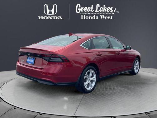 Radiant Red Metallic 2024 Honda Accord LX 1.5T