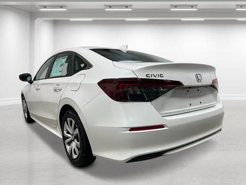 Platinum White Pearl 2026 Honda Civic LX