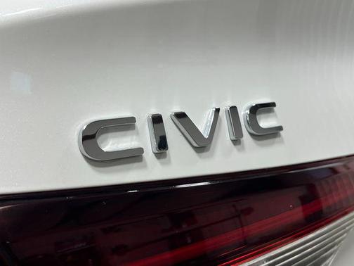 Platinum White Pearl 2026 Honda Civic LX