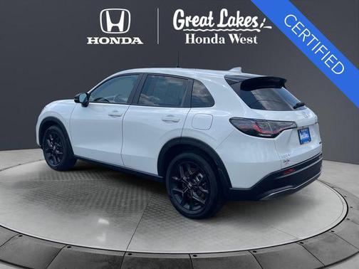 Platinum White Pearl 2025 Honda HR-V AWD Sport