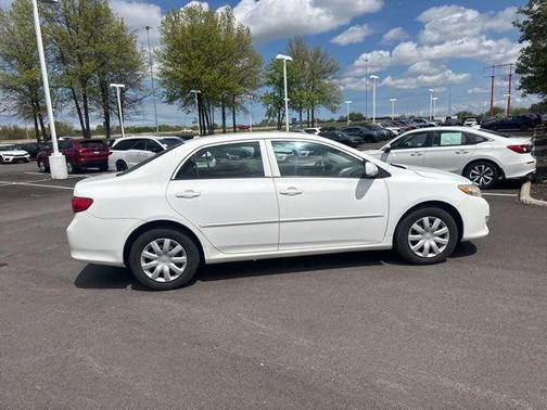 Super White 2010 Toyota Corolla LE
