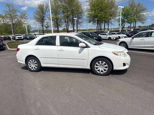 Super White 2010 Toyota Corolla LE