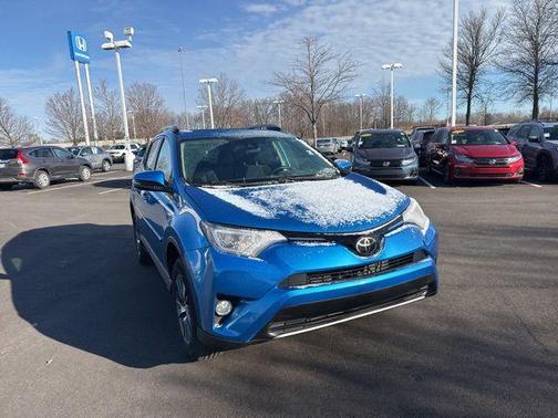 Electric Storm Blue 2018 Toyota RAV4 XLE
