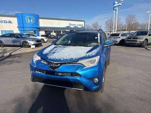 Electric Storm Blue 2018 Toyota RAV4 XLE