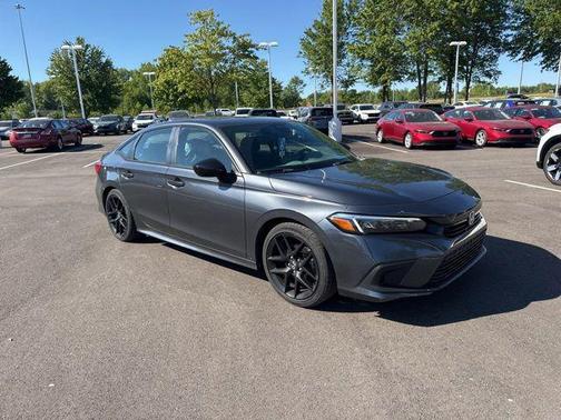 Meteorite Gray Metallic 2024 Honda Civic Sport