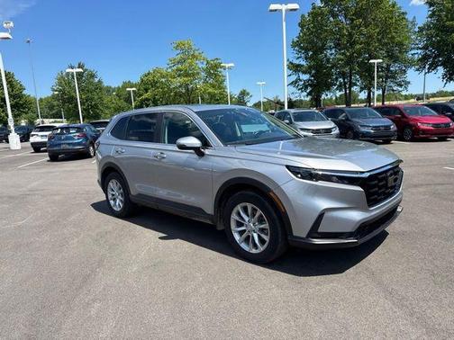 Lunar Silver Metallic 2024 Honda CR-V EX AWD
