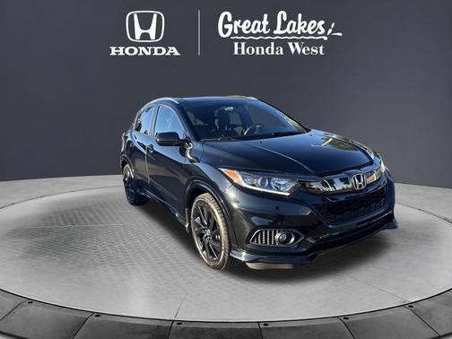 Crystal Black Pearl 2022 Honda HR-V AWD Sport
