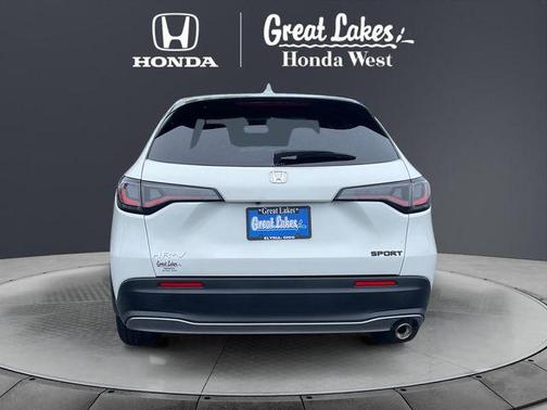 Platinum White Pearl 2024 Honda HR-V Sport