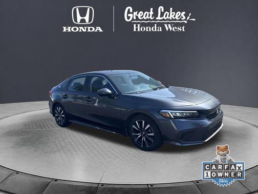 Meteorite Gray Metallic 2024 Honda Civic EX